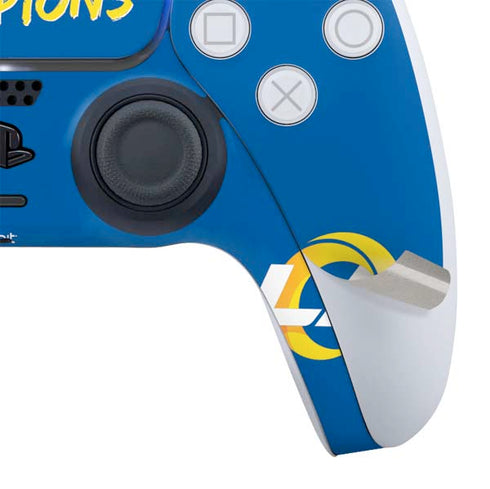 NFL Super Bowl LVI Champions Rams PS5 Slim Digital Edition Bundle Skin