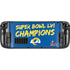 NFL Super Bowl LVI Champions Rams Steam Deck Handheld Gaming Computer Skin