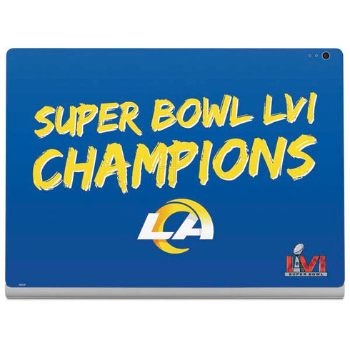 NFL Super Bowl LVI Champions Rams Surface Book 2 13.5in Skin
