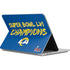 NFL Super Bowl LVI Champions Rams Surface Laptop Studio Skin