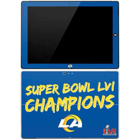 NFL Super Bowl LVI Champions Rams Surface Pro 3 Skin