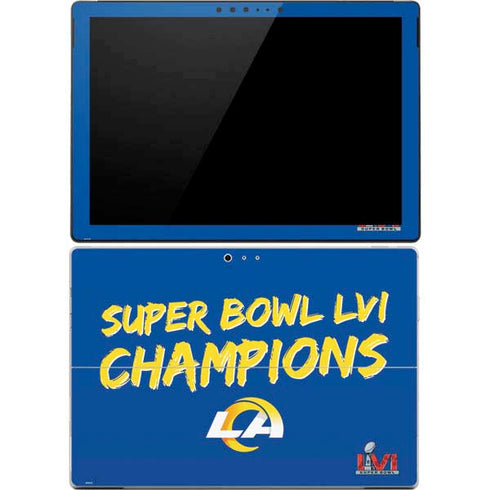 NFL Super Bowl LVI Champions Rams Surface Pro 4 Skin