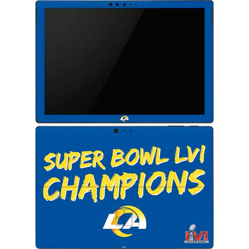NFL Super Bowl LVI Champions Rams Surface Pro 6 Skin