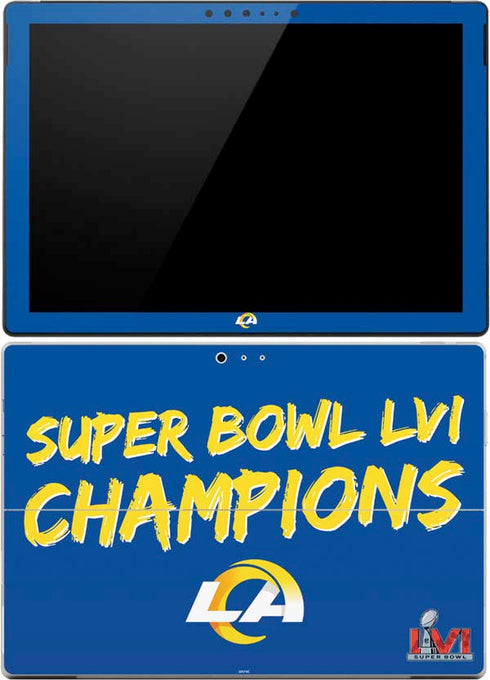 NFL Super Bowl LVI Champions Rams Surface Pro (2017) Skin