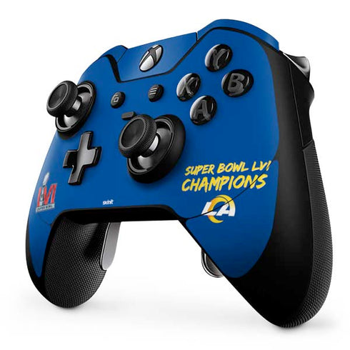 NFL Super Bowl LVI Champions Rams Xbox One Elite Controller Skin