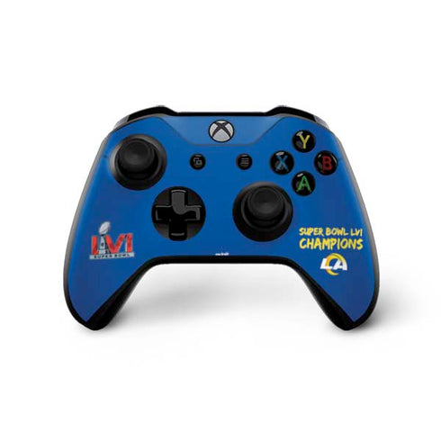 NFL Super Bowl LVI Champions Rams Xbox One X Controller Skin