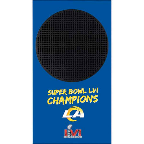NFL Super Bowl LVI Champions Rams Xbox Series S Bundle Skin