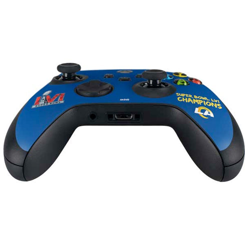 NFL Super Bowl LVI Champions Rams Xbox Series X Controller Skin