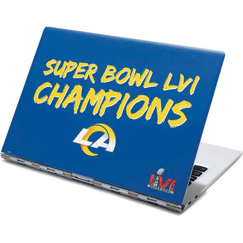 NFL Super Bowl LVI Champions Rams Yoga 910 2-in-1 14in Touch-Screen Skin