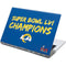 NFL Super Bowl LVI Champions Rams Yoga 910 2-in-1 14in Touch-Screen Skin