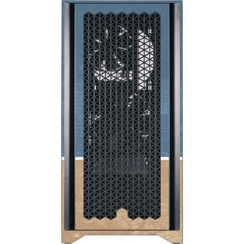 DC Comics Bombshells Supergirl Corsair 4000D Tempered Glass Mid-Tower ATX Case Skin