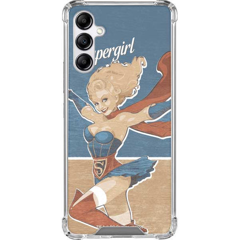 DC Comics Bombshells Supergirl Galaxy A14 5G Clear Case