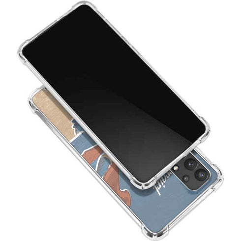 DC Comics Bombshells Supergirl Galaxy A32 5G Clear Case