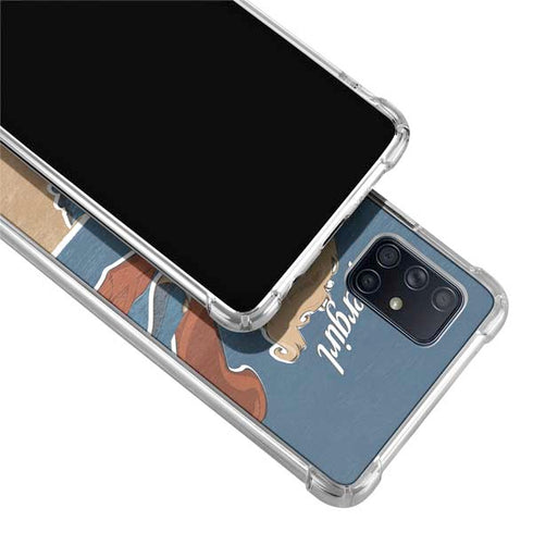 DC Comics Bombshells Supergirl Galaxy A51 5G Clear Case