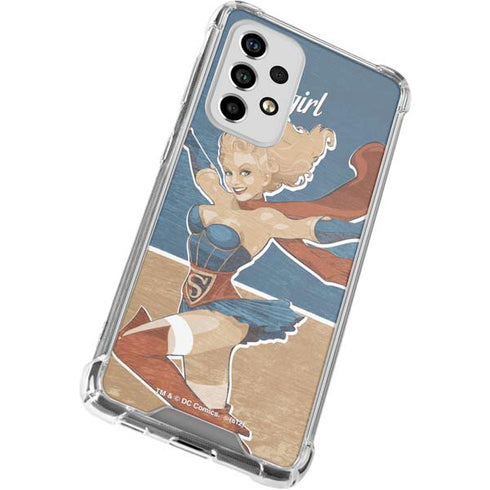 DC Comics Bombshells Supergirl Galaxy A53 5G Clear Case