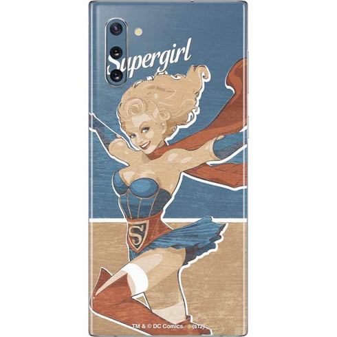 DC Comics Bombshells Supergirl Galaxy Note 10 Skin