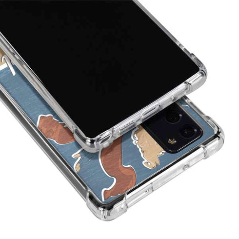 DC Comics Bombshells Supergirl Galaxy Note20 5G Clear Case