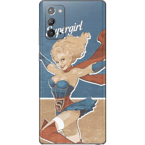 DC Comics Bombshells Supergirl Galaxy Note20 5G Skin