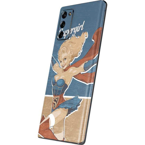 DC Comics Bombshells Supergirl Galaxy Note20 5G Skin