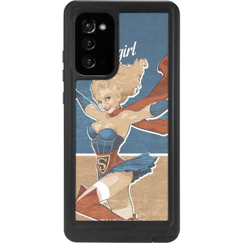 DC Comics Bombshells Supergirl Galaxy Note20 5G Waterproof Case