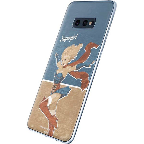 DC Comics Bombshells Supergirl Galaxy S10e Skin