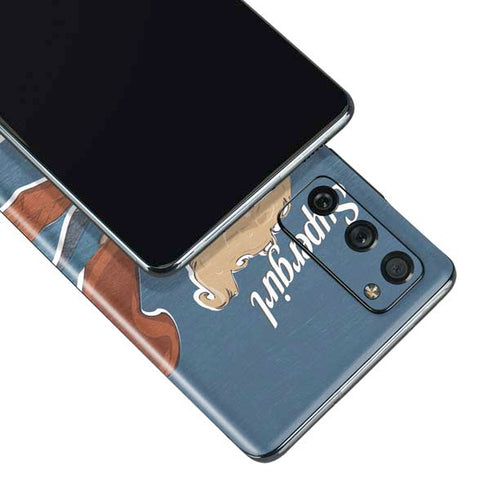 DC Comics Bombshells Supergirl Galaxy S20 Fan Edition Skin