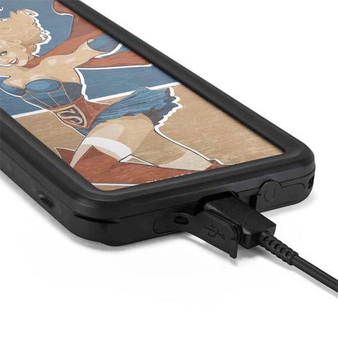 DC Comics Bombshells Supergirl Galaxy S20 Plus Waterproof Case