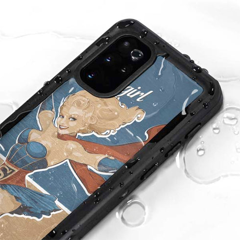 DC Comics Bombshells Supergirl Galaxy S20 Plus Waterproof Case