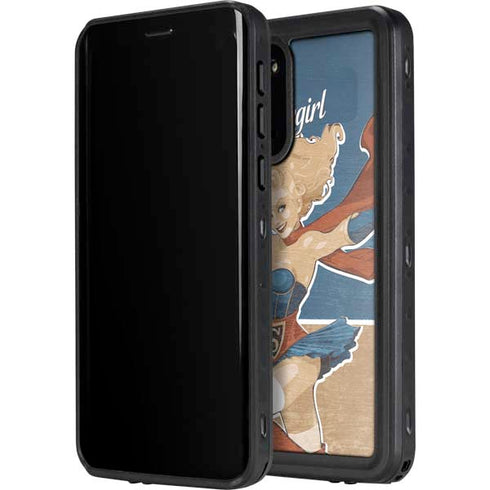 DC Comics Bombshells Supergirl Galaxy S20 Waterproof Case