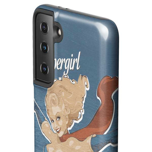 DC Comics Bombshells Supergirl Galaxy S21 FE Pro Case