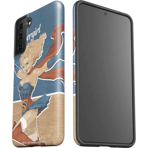 DC Comics Bombshells Supergirl Galaxy S21 FE Pro Case