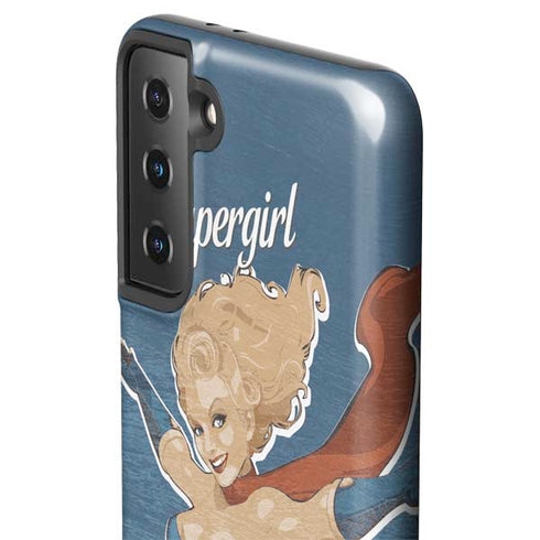 DC Comics Bombshells Supergirl Galaxy S21 Plus 5G Pro Case