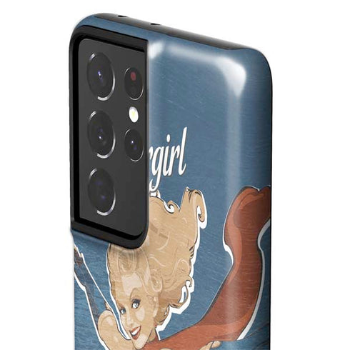 DC Comics Bombshells Supergirl Galaxy S21 Ultra 5G Pro Case