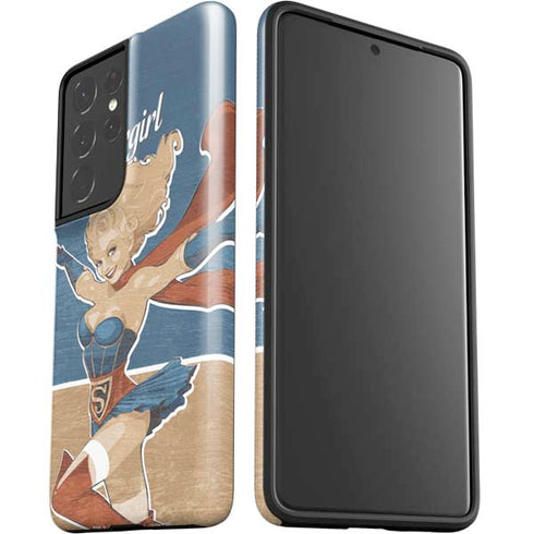 DC Comics Bombshells Supergirl Galaxy S21 Ultra 5G Pro Case