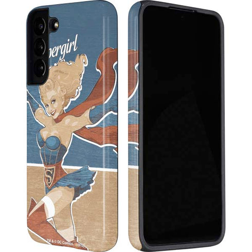 DC Comics Bombshells Supergirl Galaxy S22 Plus Pro Case