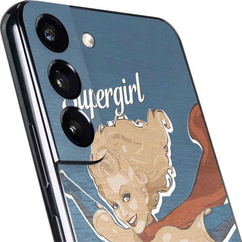 DC Comics Bombshells Supergirl Galaxy S22 Plus Skin