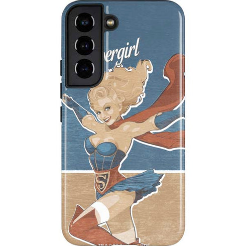 DC Comics Bombshells Supergirl Galaxy S22 Pro Case