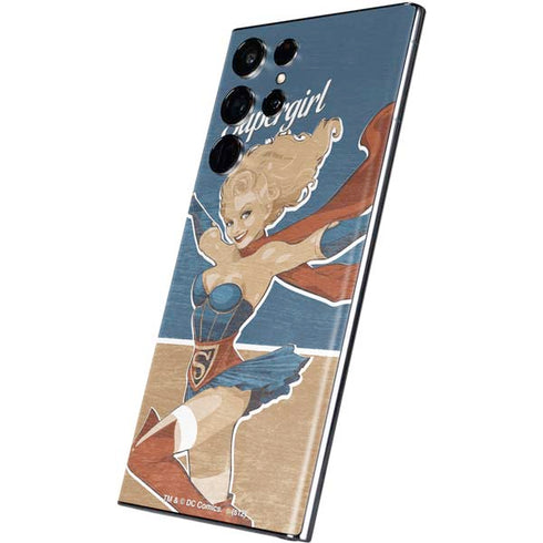 DC Comics Bombshells Supergirl Galaxy S22 Ultra Skin