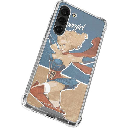 DC Comics Bombshells Supergirl Galaxy S23 Plus Clear Case