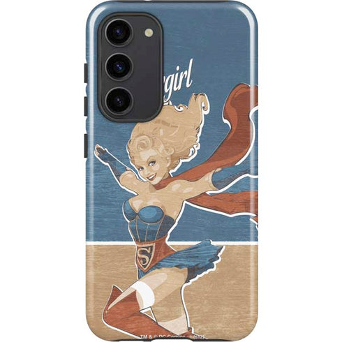DC Comics Bombshells Supergirl Galaxy S23 Plus Pro Case