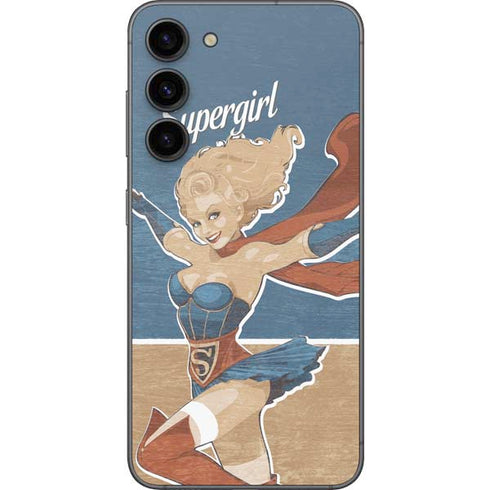 DC Comics Bombshells Supergirl Galaxy S23 Plus Skin