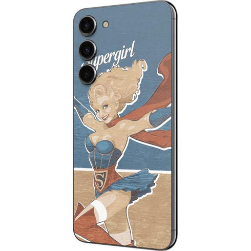 DC Comics Bombshells Supergirl Galaxy S23 Plus Skin