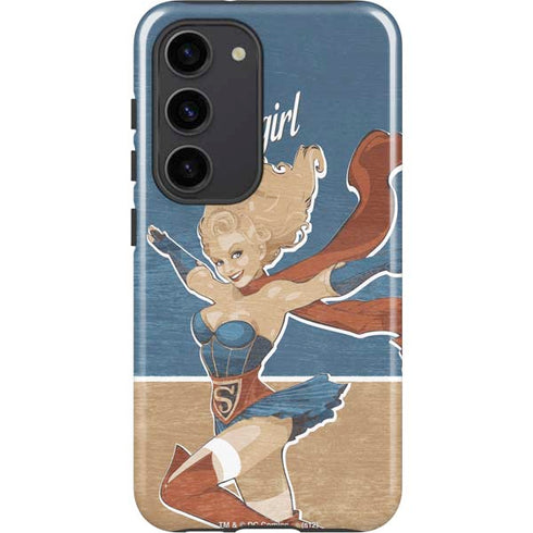 DC Comics Bombshells Supergirl Galaxy S23 Pro Case
