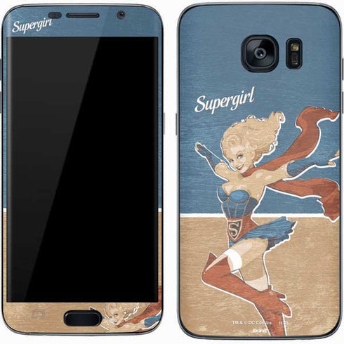 DC Comics Bombshells Supergirl Galaxy S7 Skin