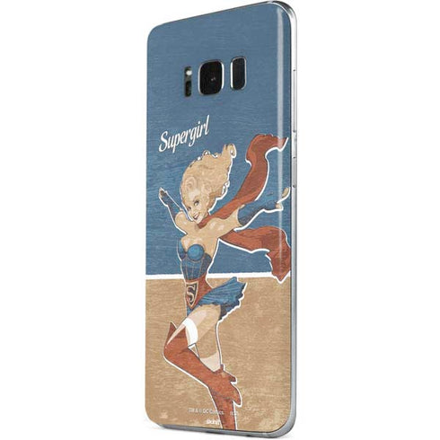 DC Comics Bombshells Supergirl Galaxy S8 Plus Skin