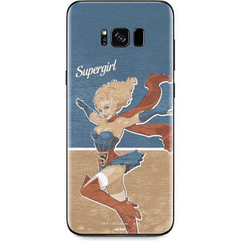 DC Comics Bombshells Supergirl Galaxy S8 Plus Skin