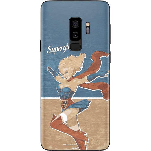 DC Comics Bombshells Supergirl Galaxy S9 Plus Skin
