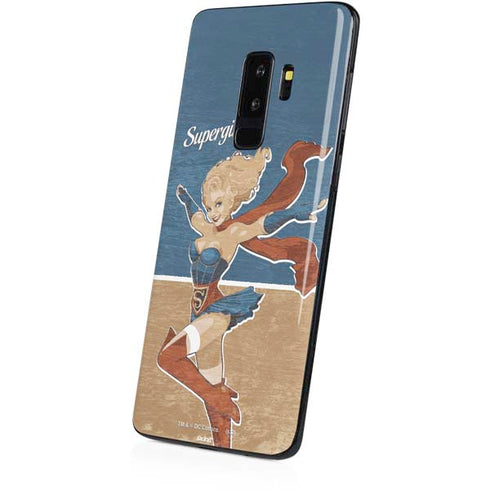 DC Comics Bombshells Supergirl Galaxy S9 Plus Skin