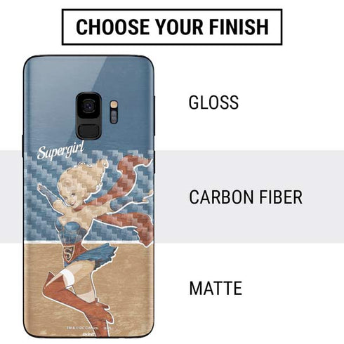 DC Comics Bombshells Supergirl Galaxy S9 Skin