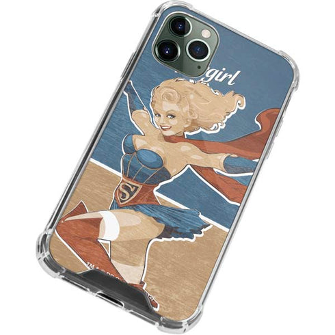 DC Comics Bombshells Supergirl iPhone 11 Pro Max Clear Case